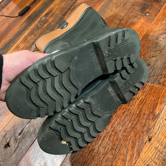 Sperry Women’s Nellie Kate Waterproof Rain Boots Black Brown Size 6 - Picture 6 of 7